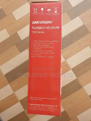 Hikvision 4 Channel 720p 1u H.265 DVR
