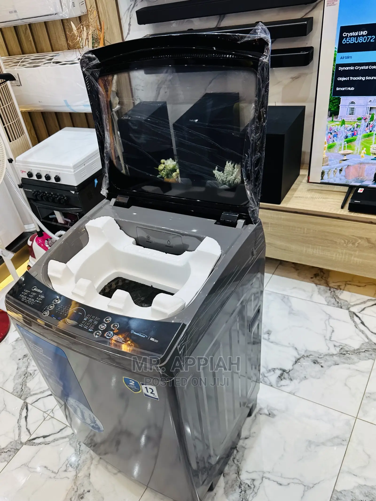 (MA200W120/G)Effective Reliable Midea Top Load Washer 