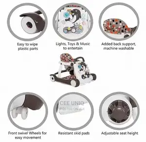 Fancy 3 in 1 Baby Walker
