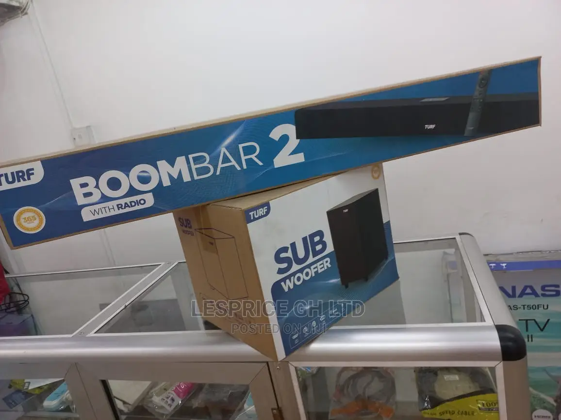 Lesprice Turf Boom Sound Bar Quality With Sub Woofer