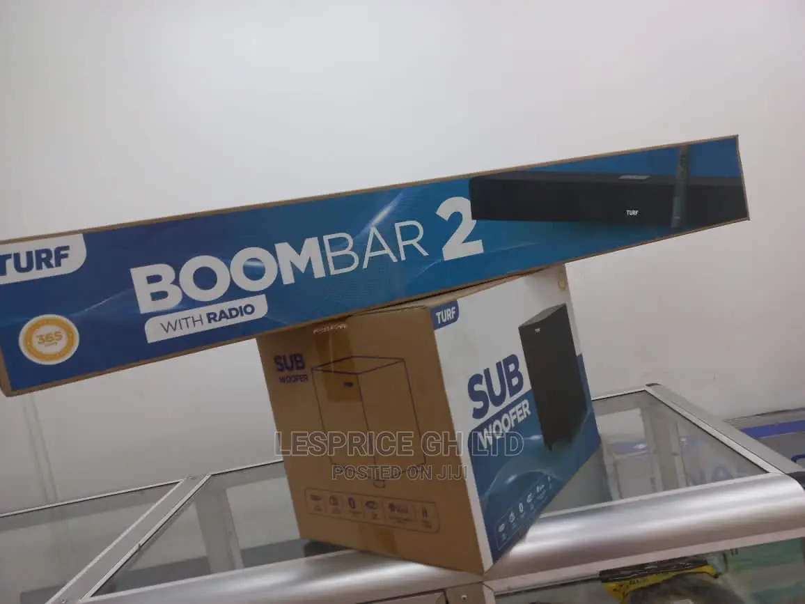 Brand New Turf Boom Bar Sound Bar HDMI