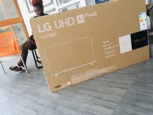 New UHD UQ80 Adjustable 55 Inches Glossy LED LG Tv 