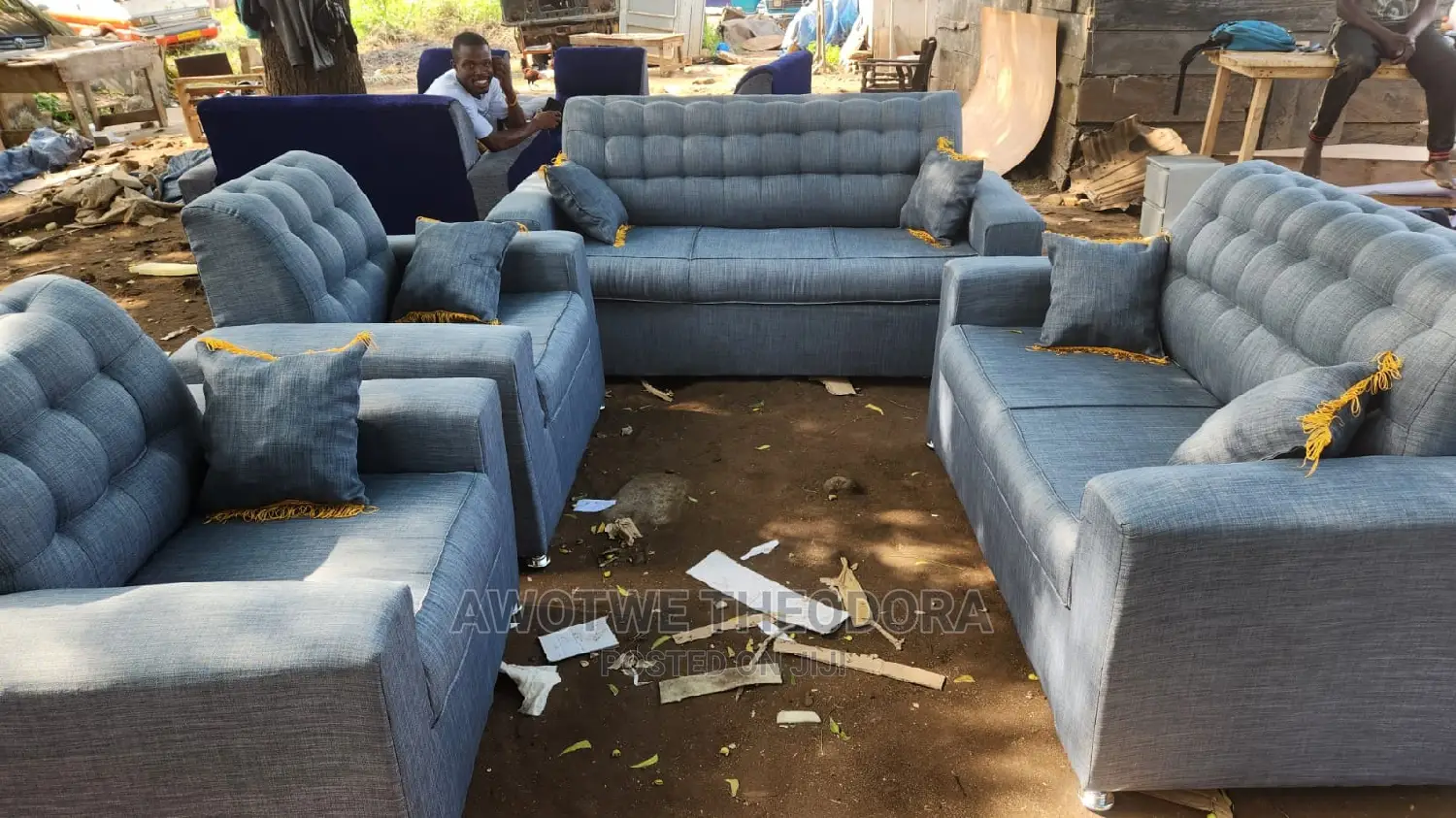 Quality Utv Sofa Set( Free Delivery)