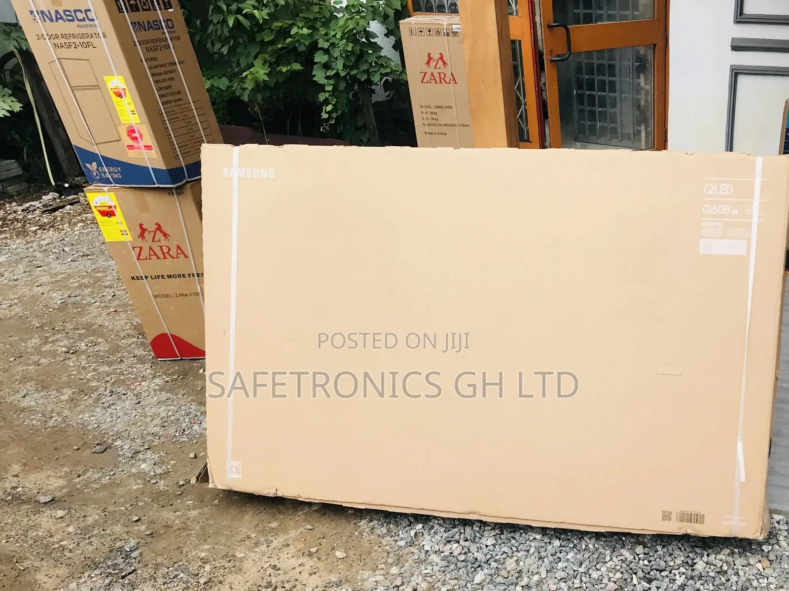 Neatly Sealed Samsung 85 Inches Glossy LED QLED Q60B Tv