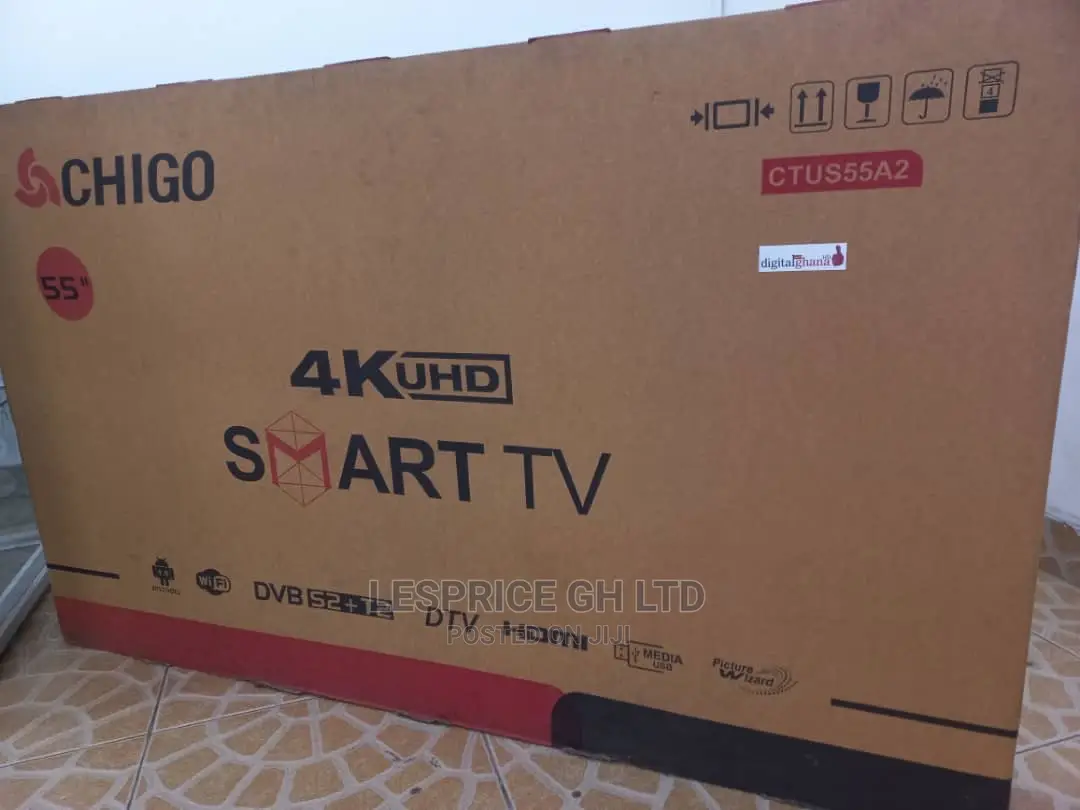 Chigo 55” Android Digital and Analogue Tuner