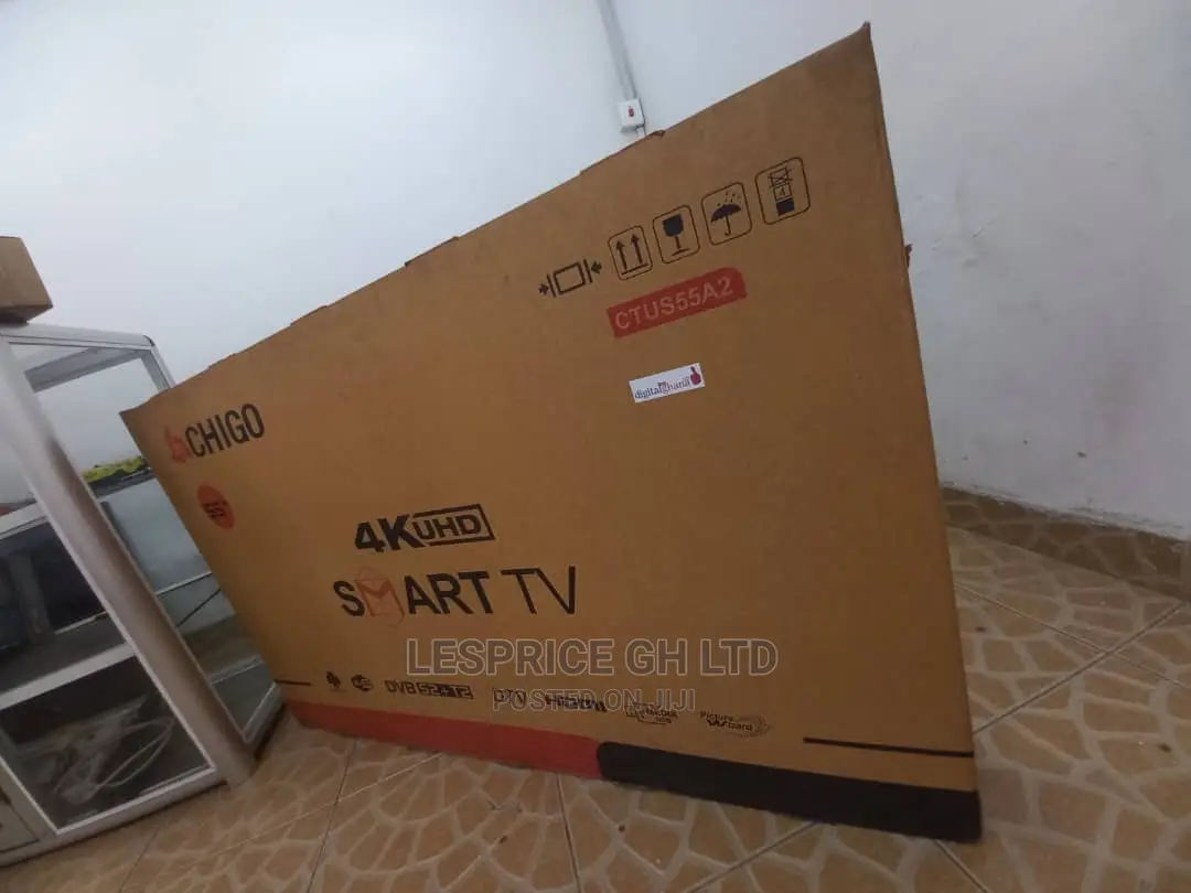  Chigo 55” Android Smart TV High Contrast Ratio