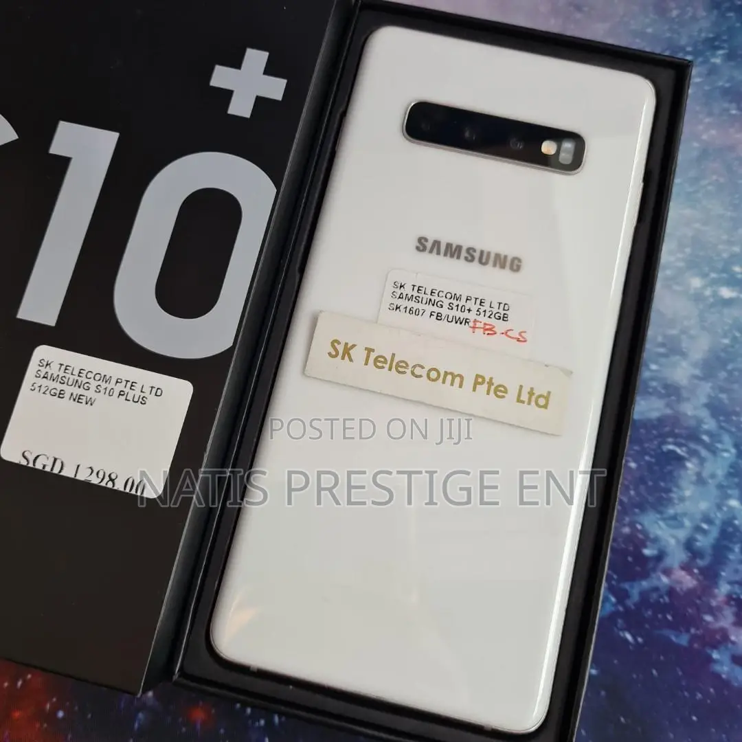 New Samsung Galaxy S10 Plus 128 GB White