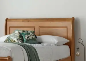 DOUBLE Bed (Time4sleep New Oak Wood Marseille)
