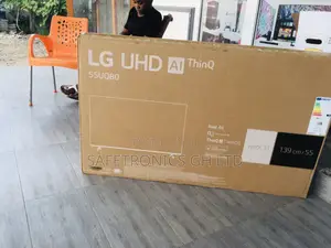 Original LG 55 Inches Glossy UQ80 LED UHD Tv