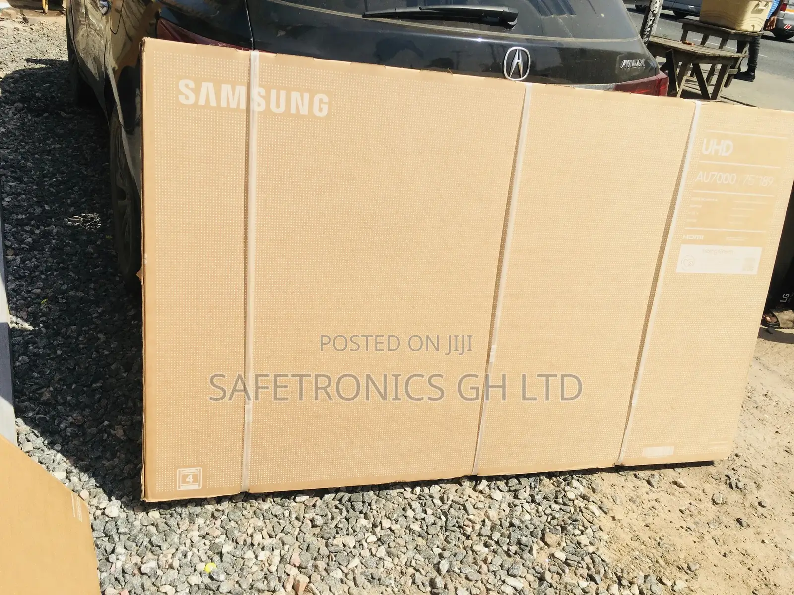 Smart Samsung LED Glossy 75 Inches Au70 Tv