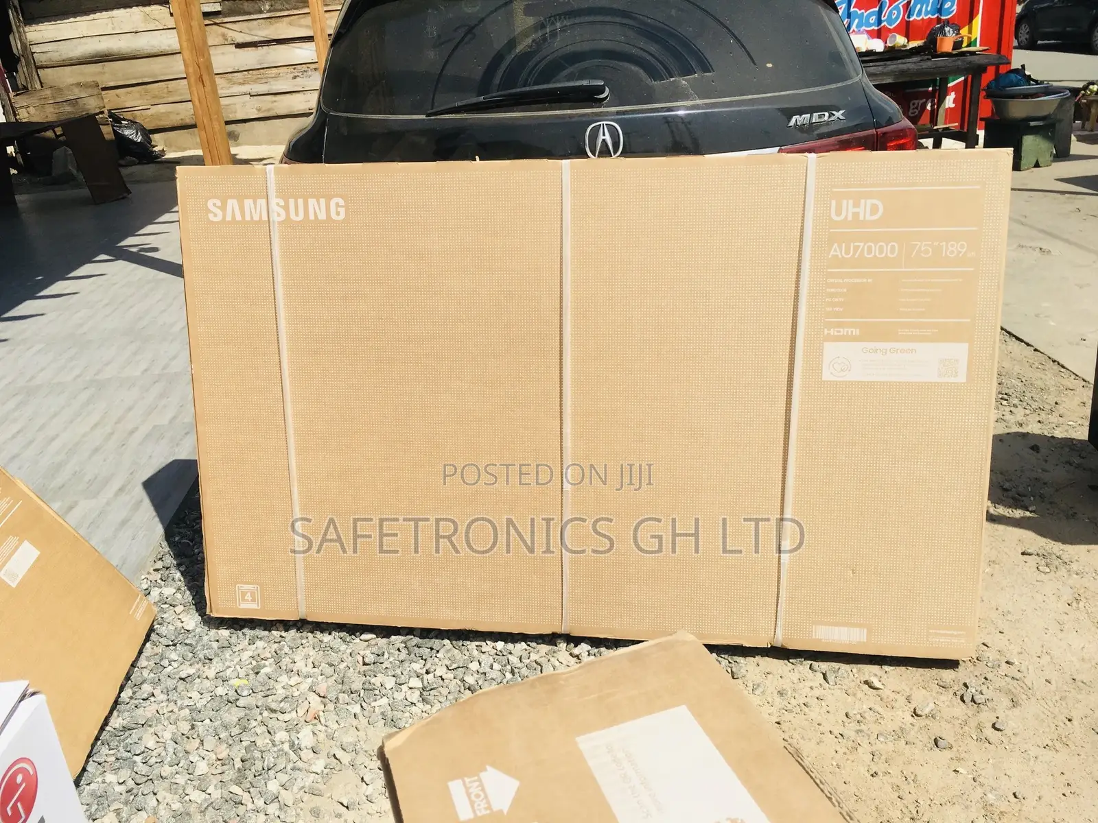 New 75 Inches Glossy Samsung Crystal Smart Au70 Tv