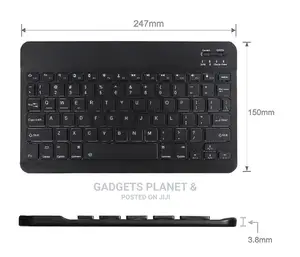 Bluetooth Rechargeable Mini Keyboard With Mouse Kit