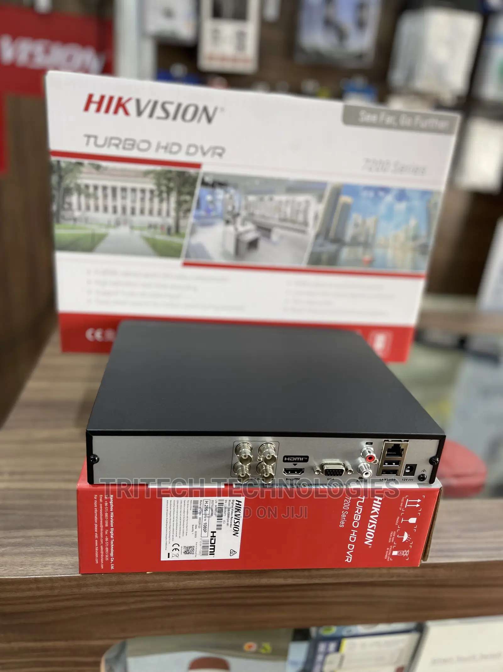 Hikvision 4ch DVR 2mp H.265