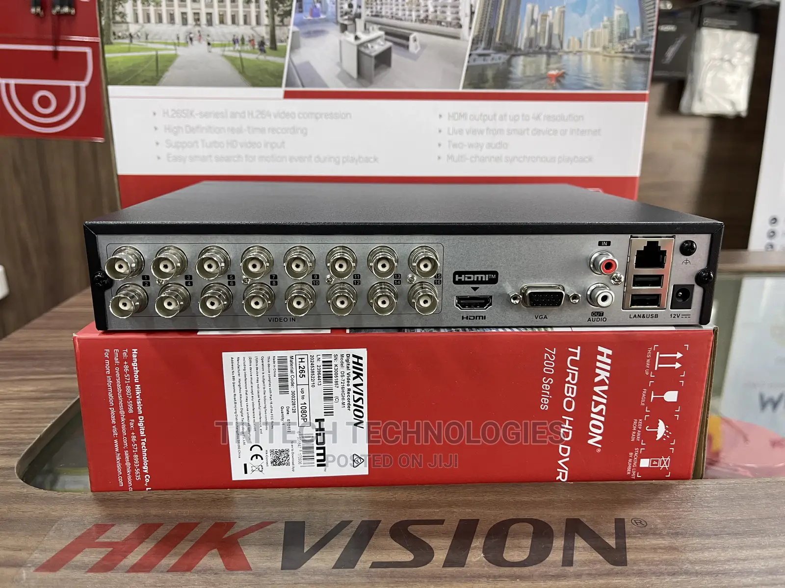 Hikvision Ds-7216hgi- 16ch DVR 2mp