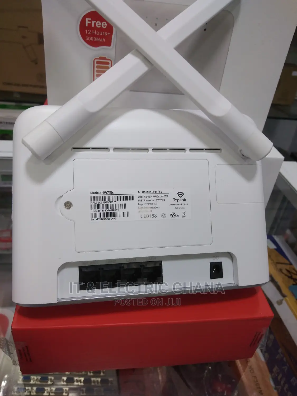 Top Link 4g Universal Router With Power Back Up