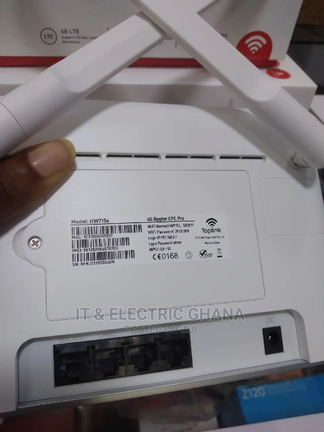 Top Link 4g Universal Router With Power Back Up