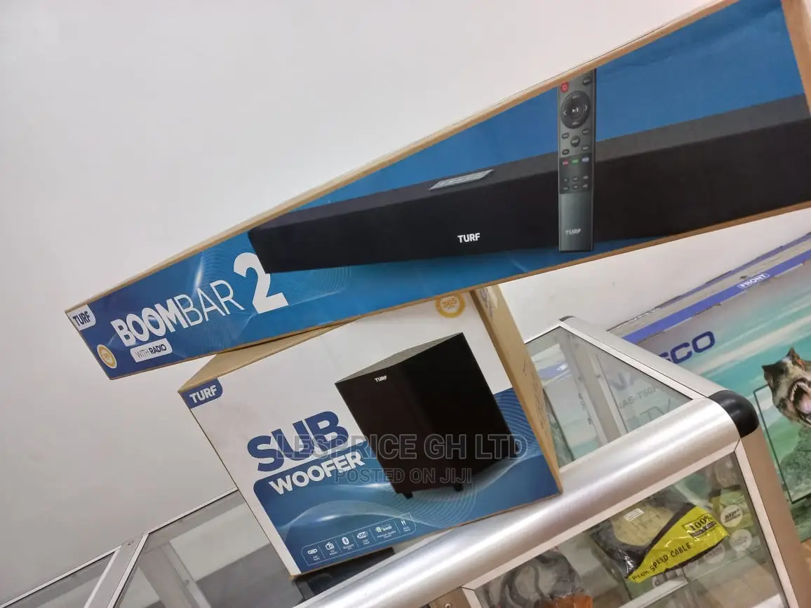 Happiness All the Time With Turf Boom Sound Bar