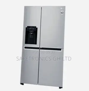 LG 601L Platinum Side by Side Refrigerator, Door-in-Door