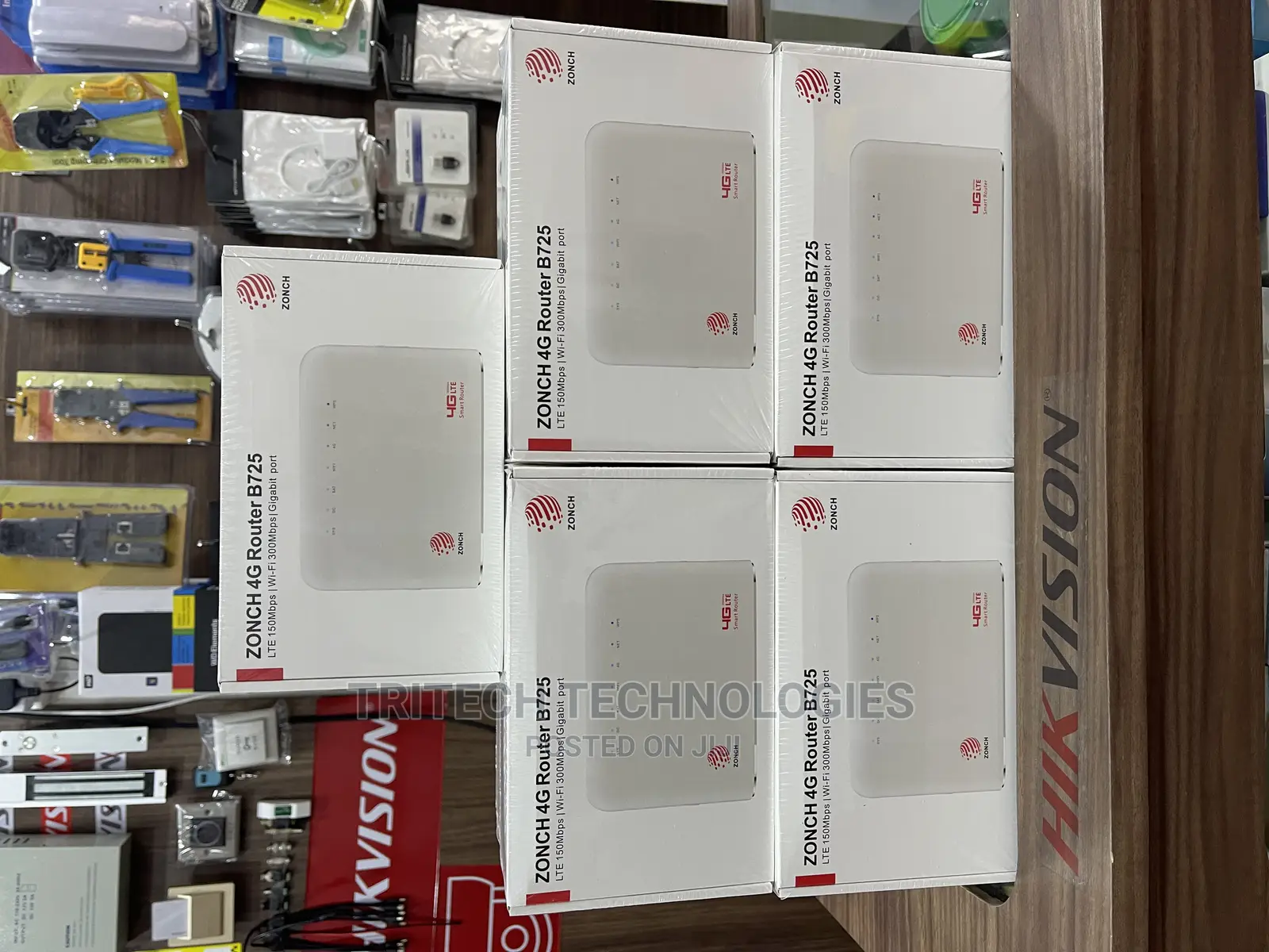 Zonch 4G Router B725 SIM Router With Backup Battery