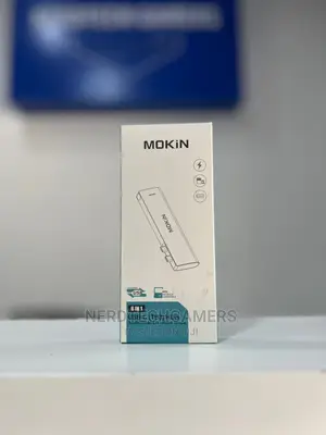 USB C Hub at 60HZ, Mokin 6 in 1 USB C to HDMI Multiport Adap