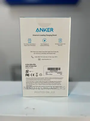 4-Port USB Hub, Idsonix USB 3.0 Hub 5gbps USB Hub for Laptop