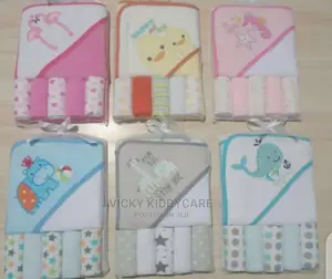 Hooded Towel and Mouth Towels