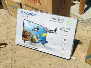 Shop the Quality 43 Inches Glossy Led Smart Nasco Tv