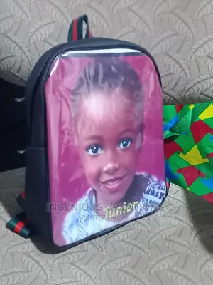 Picture Customised Kids School Bags.