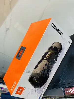 Lovely Charge 5 Waterproof Bluetooth Speaker(Black) 