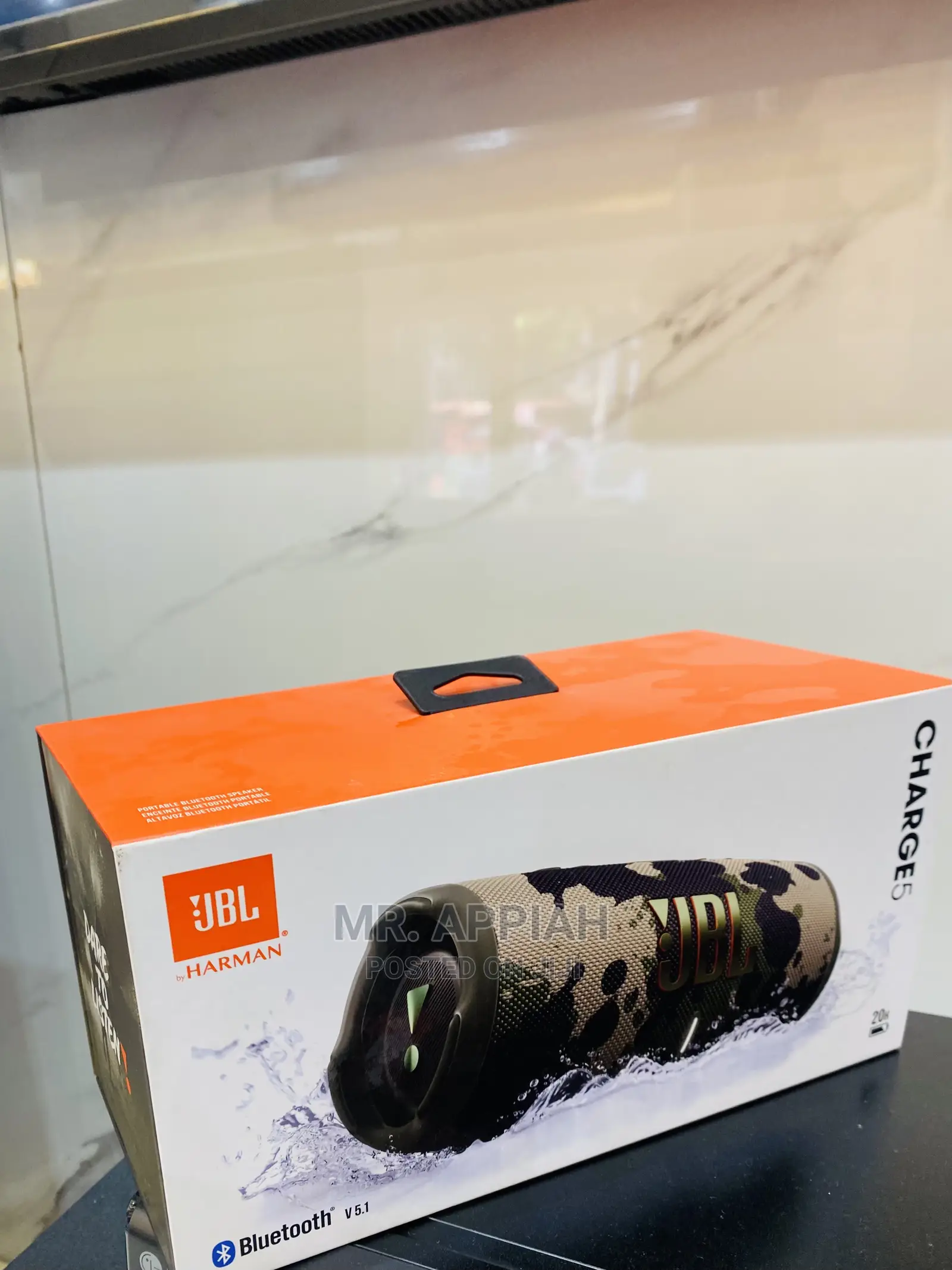 Super Strong JBL Charge 5 Waterproof Bluetooth Speaker 