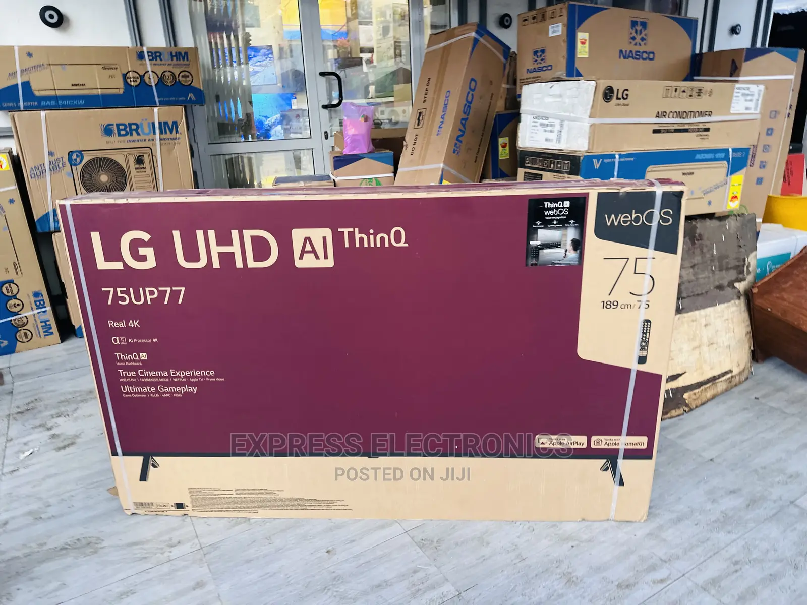 Astonish Slim UHD Smart Lg 75”Up77