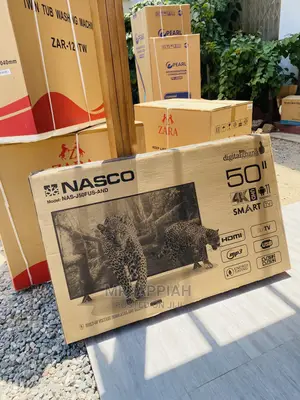 Purchase Nasco 50 Inch Smart Uhd LED Tv(Black).