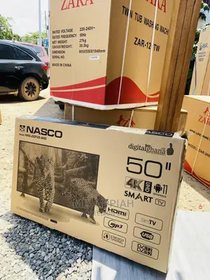 Purchase Nasco 50 Inch Smart Uhd LED Tv(Black).