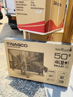 Budget-Friendly Nasco 50 Inch Smart LED Tv(Uhd) 