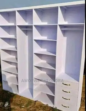 Quality 4in1 Shoe Rack White ( Payment After Delivery)