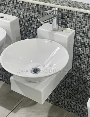Wash Hand Basin, Ceramic Basin, Hang Wash Sink