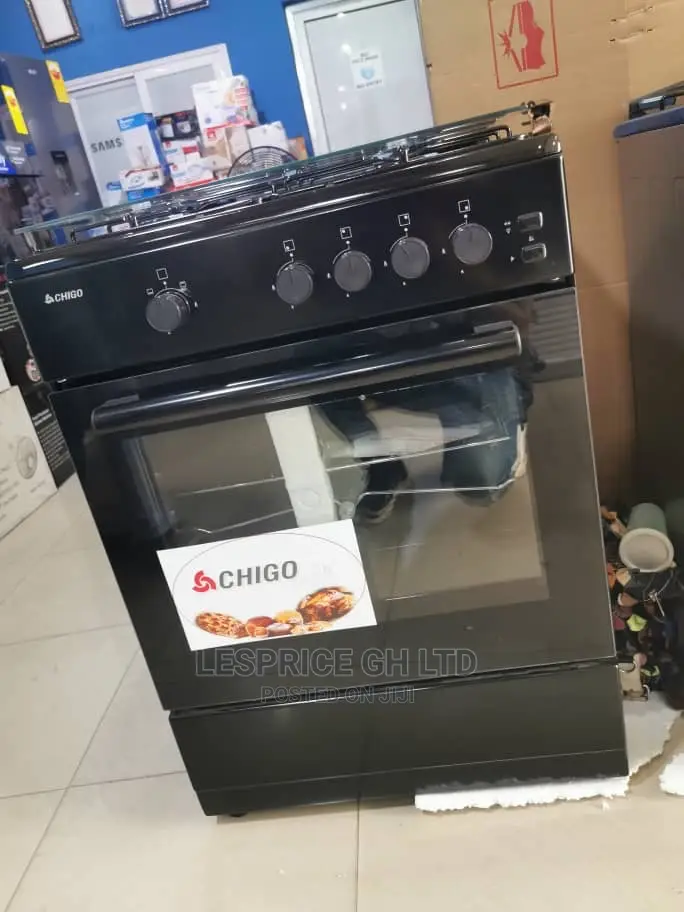 New in Stock 60x60 4 Burner Chigo Gas Cooker