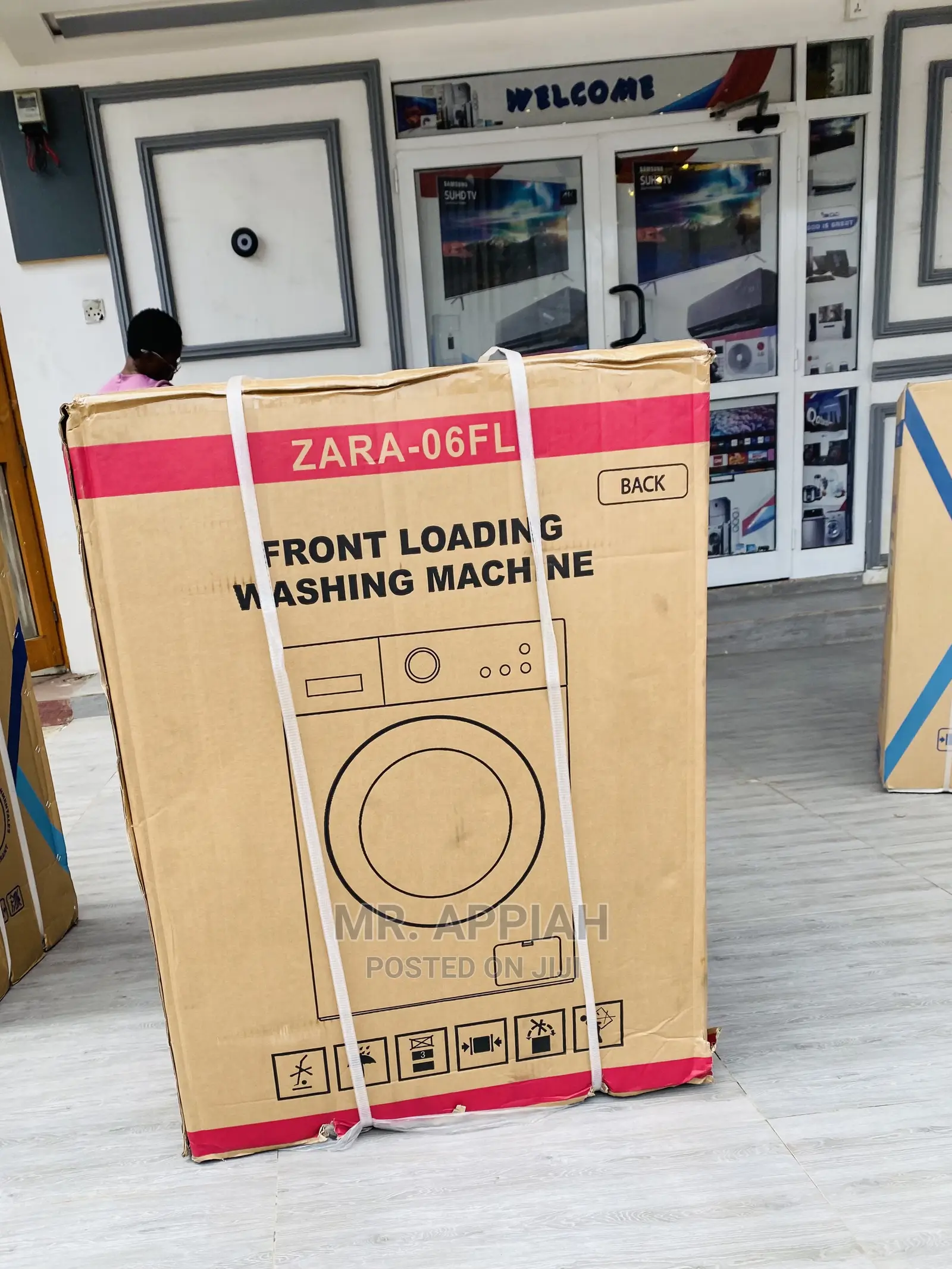 Original Zara 6kg Wm Full Automatic Frontload Washingmachine