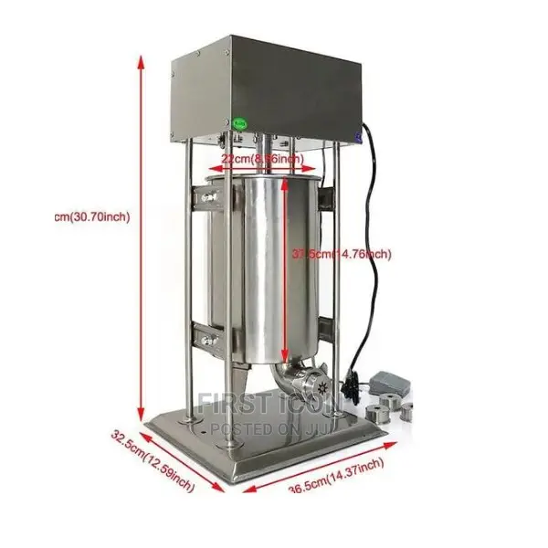 15L Commercial Sausage Stuffer Filler Machine