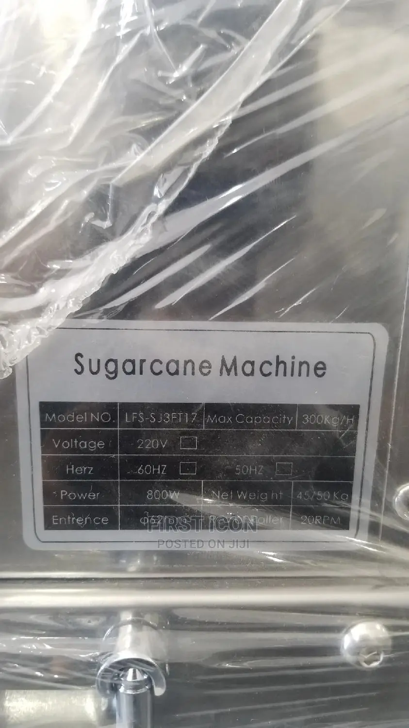 Commercial Electric Sugarcane Juicer Press Machine
