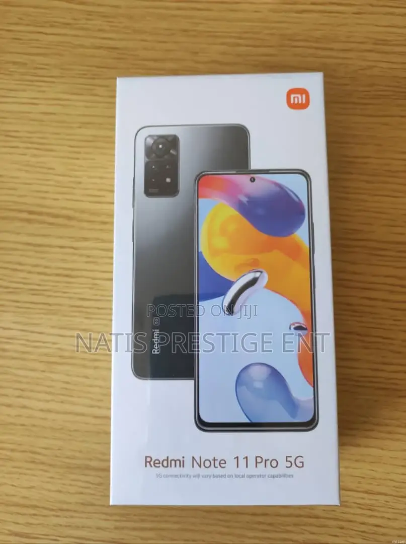 New Xiaomi Redmi Note 11 Pro 128 GB Black
