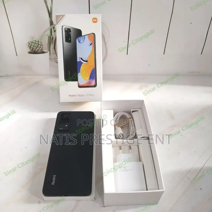 New Xiaomi Redmi Note 11 Pro 128 GB Black