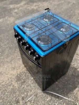 Lovely  Happy Home 4 Gas Burner + Oven Grill(Black) 