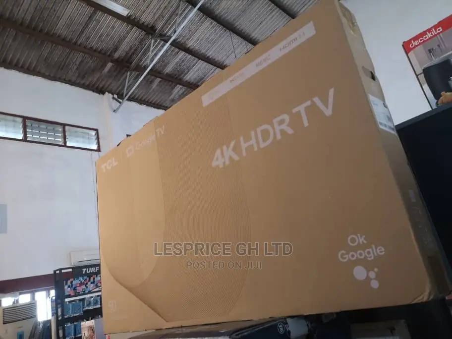 TCL 50” Android TV 4 K ULTRA Modern