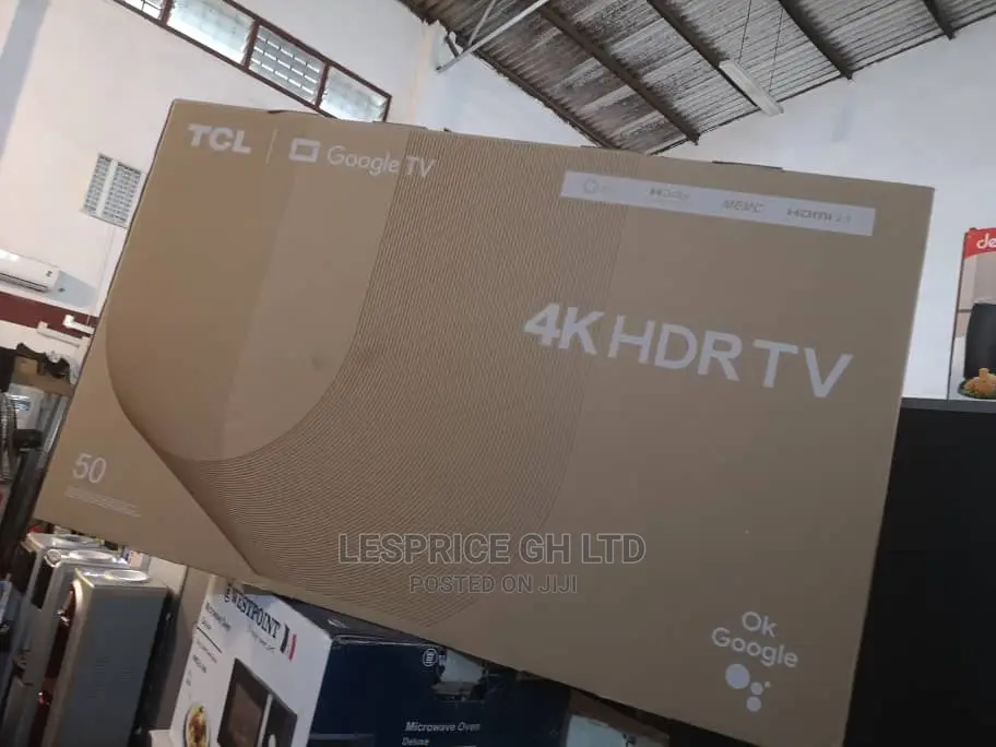 TCL 50” Android Smart HDRTV ~Frameless