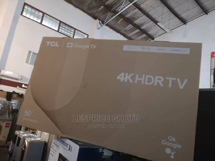 TCL 50” Android Smart HDRTV ~Frameless