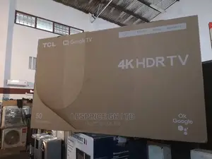 TCL 50” Android Smart ULTRA UHD.Available