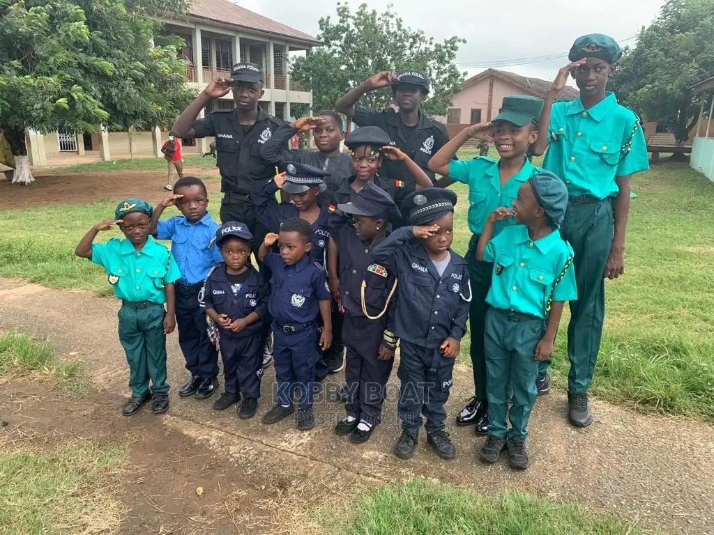 Police Immigration Career Dress With Cap