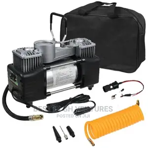 Car Double Cylinder Portable Inflator