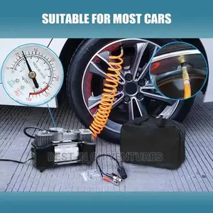 Car Tire Pump + Storage Bag